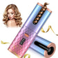 Rechargeable Automatic Hair Curler Women Portable Hair Curling Iron LCD Display Ceramic Curly Rotating Curling Wave Styer