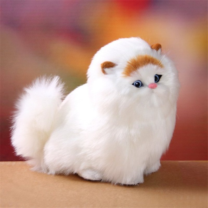 Lovely New Electric Simulation Stuffed Plush Cats Toys Soft Sounding Cute Plush Cat Doll Toys for Kids